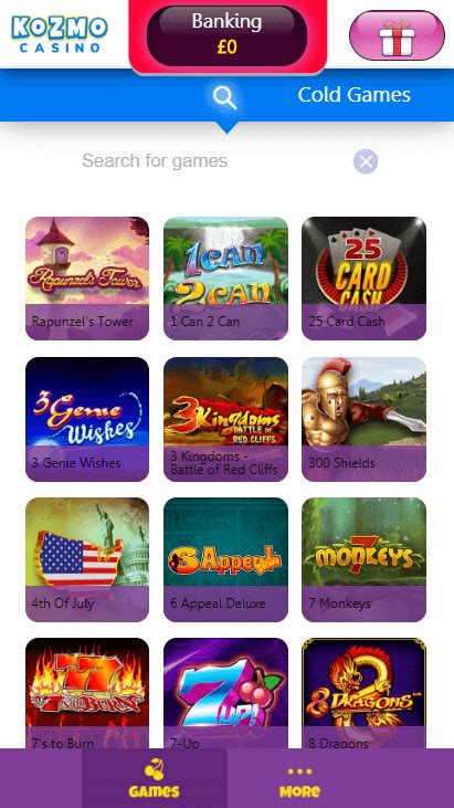 Kozmo bingo casino app